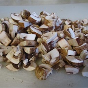 Chopped Mushrooms