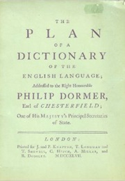 Plan for a Dictionary of the English Language (Samuel Johnson)