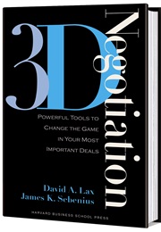 3-D Negotiation (David Lax & James Sebenius)