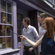 Interactive Wand Through the Park