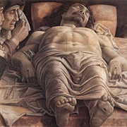 Andrea Mantegna: Lamentation Over the Dead Christ (C. 1480-1490) Pinacoteca Di Brera, Milan