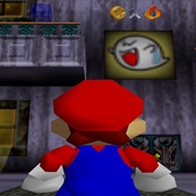 Eye to Eye in the Secret Room on Big Boo's Haunt