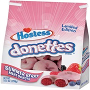 Summer Berry Mini Donettes