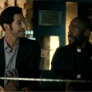 Lucifer Season 1 Episode 9 a Priest Walks Into a Bar
