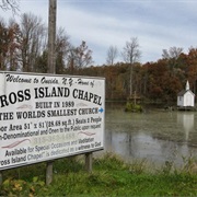 World's Smallest Church: Cross Island Chapel