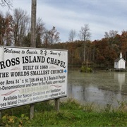 World&#39;S Smallest Church: Cross Island Chapel