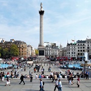 Trafalgar Square, London, UK