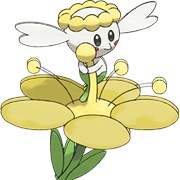 Yellow Flower Flabebe