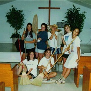 Helped Clean a Church