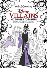 Disney Villains Adult Colouring Book (Disney)