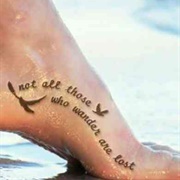 Not All Those Who Wander Are Lost