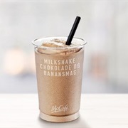 Chocolate & Banana Milkshake