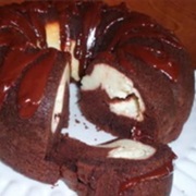 Cheese and Chocolate Tunnel Cake