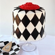 Harlequin Cake