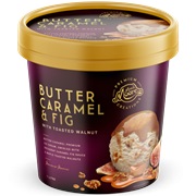 Much Moore BUTTER CARAMEL  & FIG WITH  TOASTED WALNUT