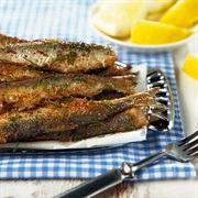 Fried Baltic Herring