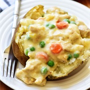 Chicken Pie Potatoes