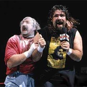 Cactus Jack and Chainsew Charlie WWE World Tag Team Champions X1