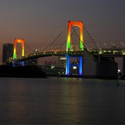 Take the Subway Across Rainbow Bridge