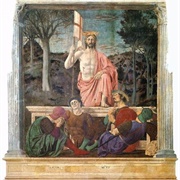 Piero Della Francesca - The Resurrection of Christ (C. 1463-1465) - Pinacoteca Comunale, Italy