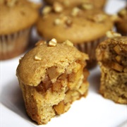 Banana Apple Cranberry Muffin