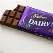 Cadbury&#39;s Chocolate Bars