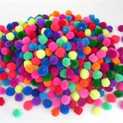 Fuzzy Pom Poms
