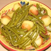 Greens Beans and Potatoes