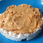 Rice Cake With Almond Butter