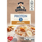 Quaker Instant Banana Nut Protein Oatmeal