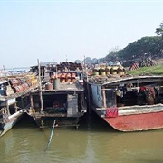 Cruising the Irrawaddy River in Myanmar