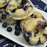 Lemon Blueberry Donut