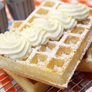 Brusselse Waffles With Creme