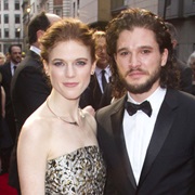 Rose Leslie and Kit Harington