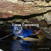 Cave Canoeing