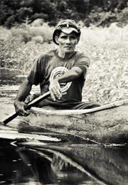 Lonely Canoe Man: Vancouver