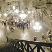 Visiting the Salt Mine in Wieliczka, Poland