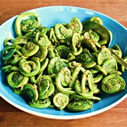 Vermont: Fiddleheads