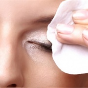 Remove Makeup Before You Go to Sleep