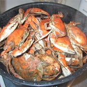 Steamed Crabs