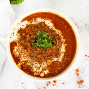 Tomato Lentil Pepper Soup