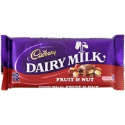 Cadbury&#39;s Fruit and Nut