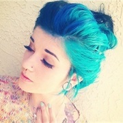 Aqua Blue Hair