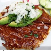 Queso Con Aguacate Taco at Tacos El Chilango