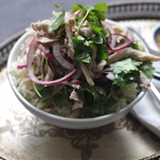Chicken Salad With Onion Pickle