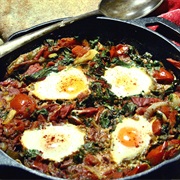 Moroccan Baked Eggs