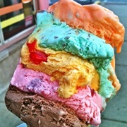 Original Rainbow Cone, Chicago