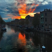 Sailing Down Rhine River