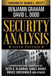 Security Analysis (Benjamin Graham)