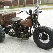 Vintage Flathead Motor Trike